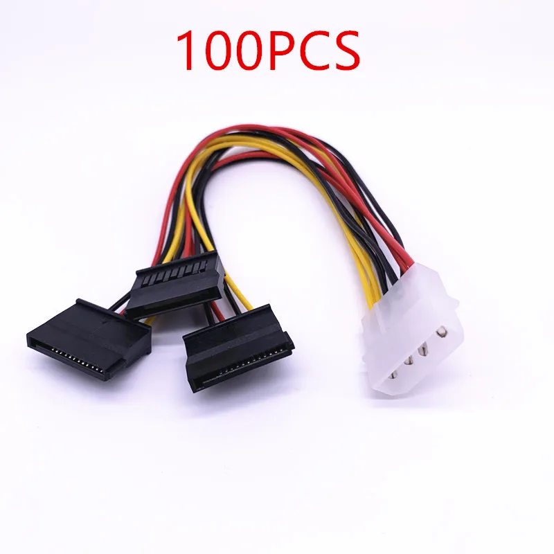 10/20/30/40/50/100 шт. 4 контактные разъемы IDE Molex на 3 серии ATA SATA|Кабели передачи данных| |