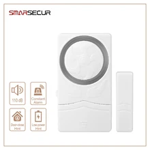 Охранная Магнитная дверная сигнализация сенсор s окно сенсор Сигнализация обеспечение домашней безопасности 110дб звук вход защита Alarma