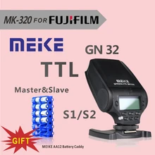 MEKE Meike TTL mini flash speedlite MK320 MK320-F for fuji film hot shoe camera X-T1 X-M1 X100s X-a1 X-e2 X100t as EF-20+GIFT