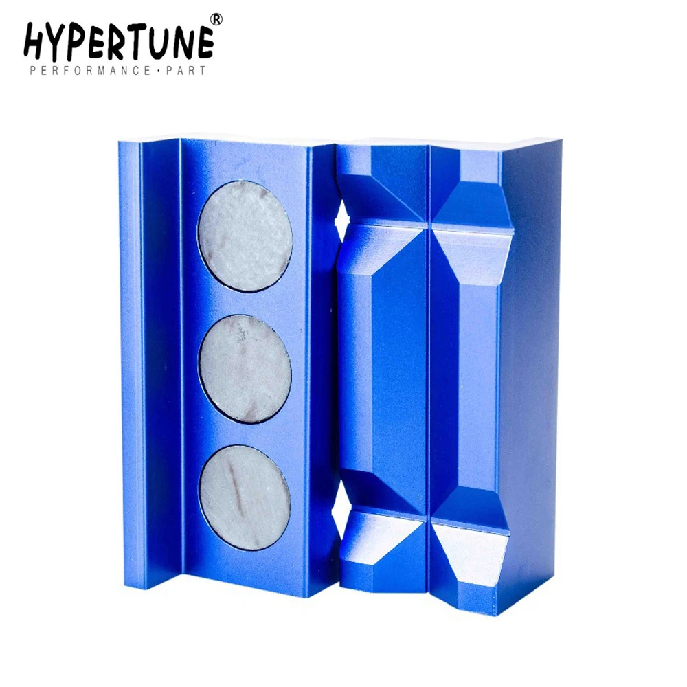 

Hypertune - Aluminum line separator Vise Jaw Protective Inserts Magnetized For AN Fittings With Magnetic Back HT-SLV0304-01
