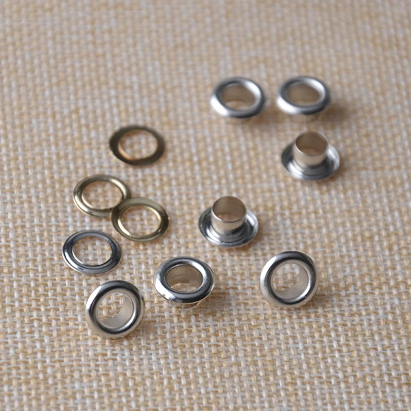 12 mm Silver Metal Eyelets Grommetsin Bag Parts & Accessories from
