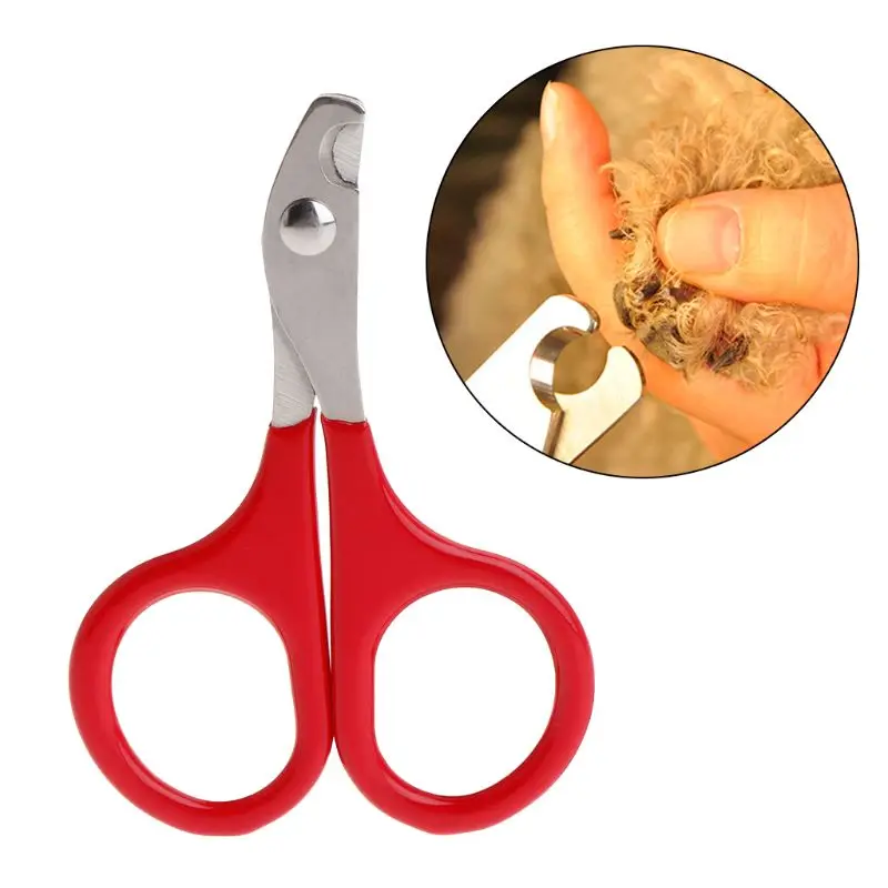 

Nail Clippers Pet Cat Dog Puppy Safety Stainless Steel Supplies Nails Care Scissors Trimming Grooming Claw Cutter Animal Profess