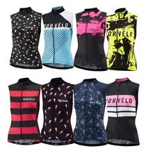 Morvelo Для женщин Велосипеды Трикотажный жилет горный велосипед без рукавов Джерси мейло велосипед для даунхилла рубашка Велосипедная форма