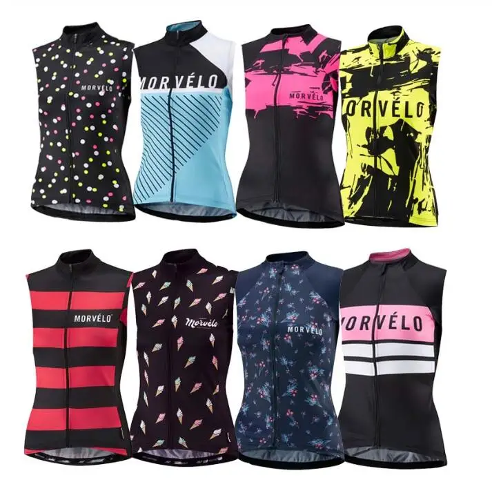 

Morvelo Women cycling jersey vest 2019 Mountain Bike sleeveless jersey Maillot Bicycle downhill Shirt Cycling Clothing