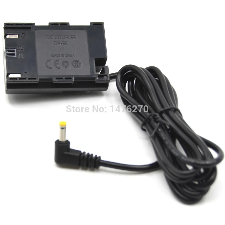 Batería Alimentación Cargador De Pared Ac 100V-240V Para Canon LP-E6 LP-E6N EOS 6D 5D Mark II