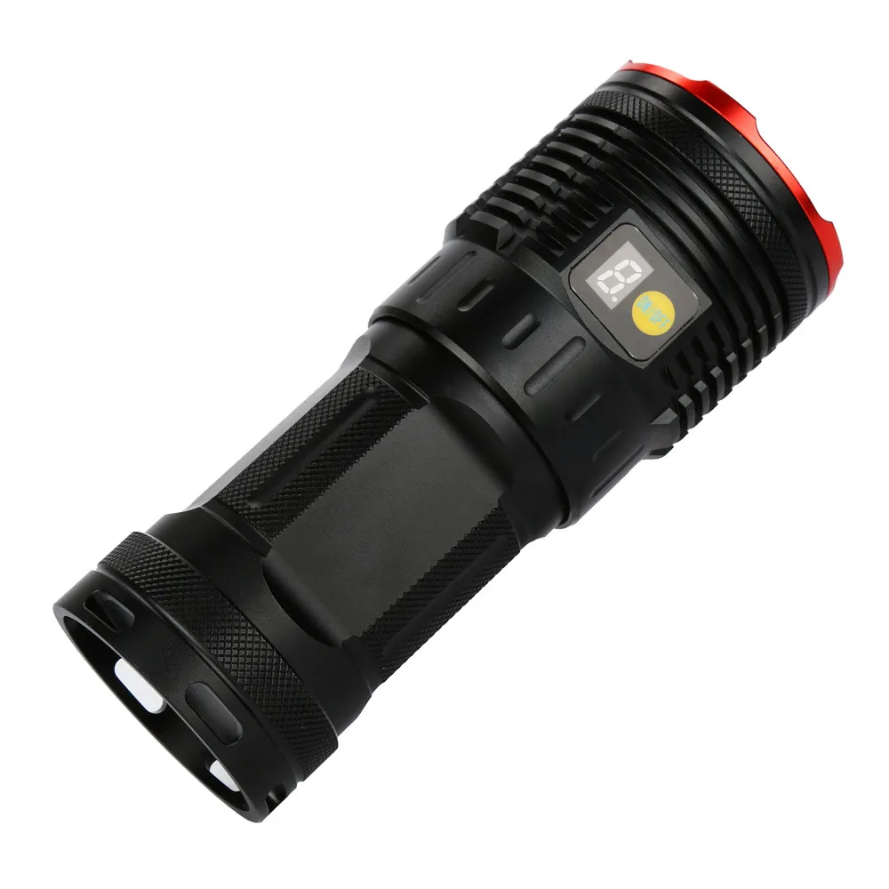 Excellent 35000LM 12 x XM-L T6 LED Power & Mode Digital Display Hunting bicycle light    September4 2