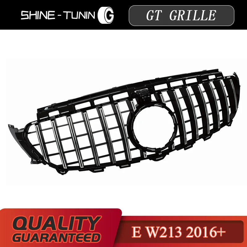 W238 подходит для Mercedes Benz E class W213 C238 GT GTR стильная решетка E200 E250 E300 E320 E350 без эмблемы