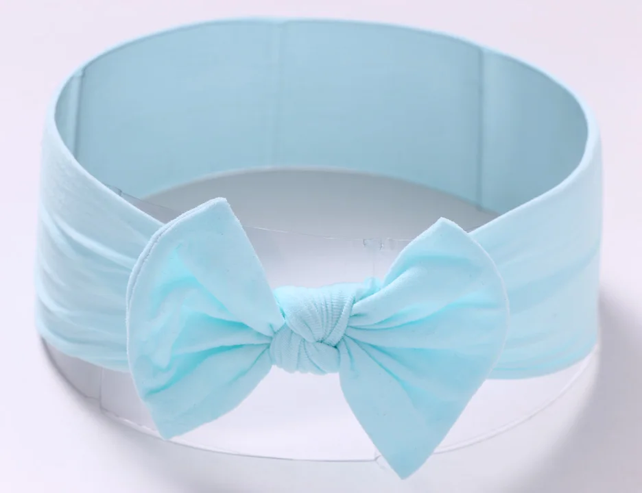 15-pcs-lot-Knot-Bow-Nylon-Headbands-Wide-Turban-Head-Wrap-One-size-fits-most-Girls