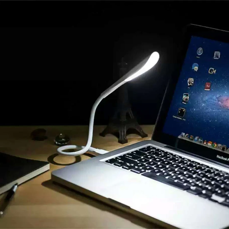 Гибкий светодиодный сенсорный USB светильник ультра яркий 14 светодиодный S портативный мини USB светодиодный светильник для ноутбука компьютера USB гаджеты