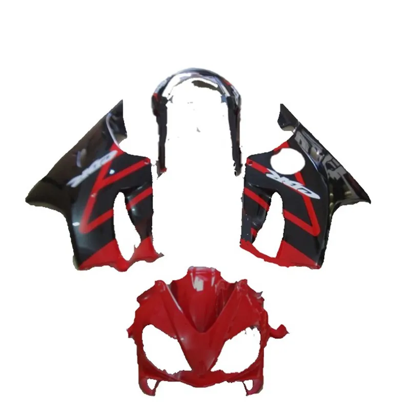 Впрыска ABS Обтекатели для Черный Красный CBR 600 F4i 04 05 06 07 обтекатель CBR600F CBR600F4I 2004 2007