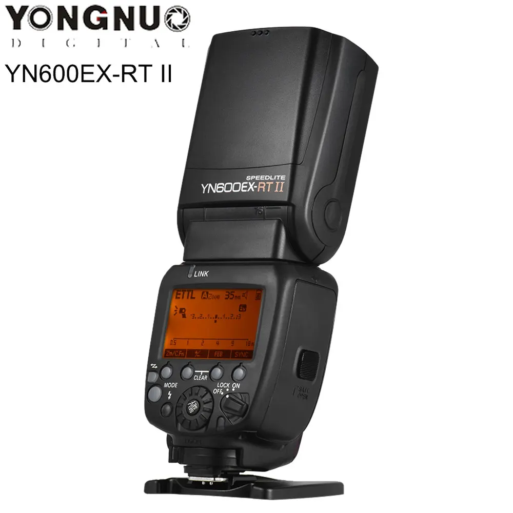 YONGNUO YN600EX RT II Auto TTL HSS Flash Speedlite + YN E3 Trigger Controller для Canon 5D3 5D2 7D Mark 6D 70D 60D|Фотовспышки| |