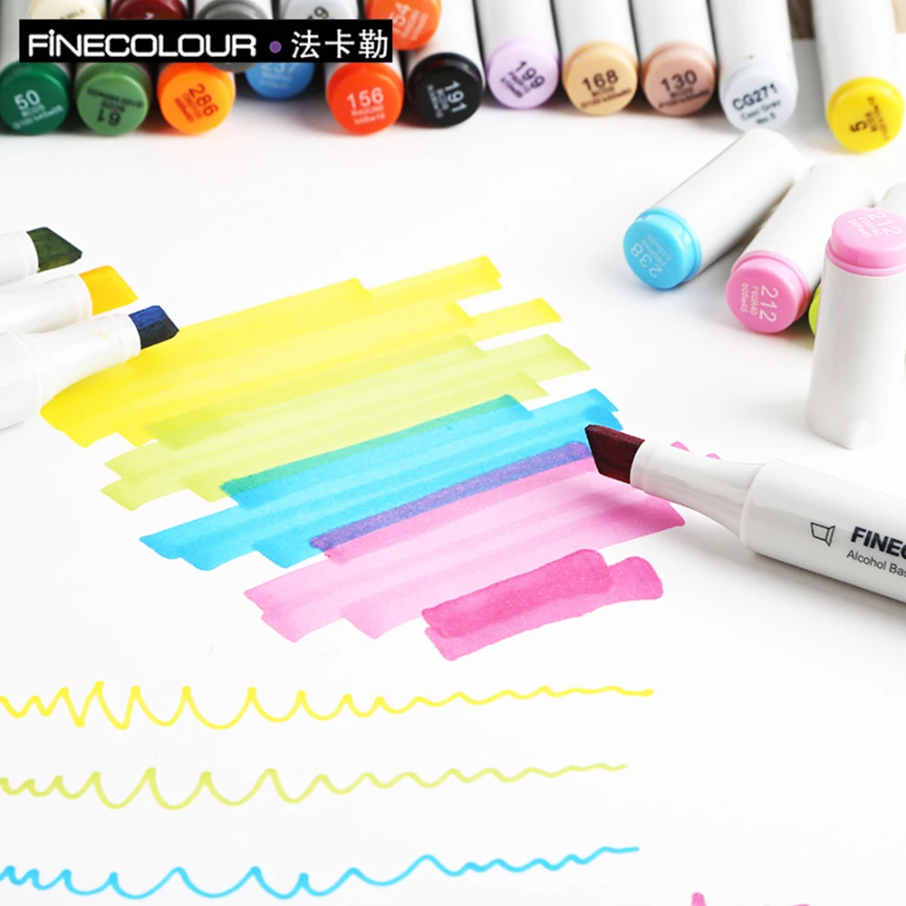 colorido e profissional esboço caneta marcador de