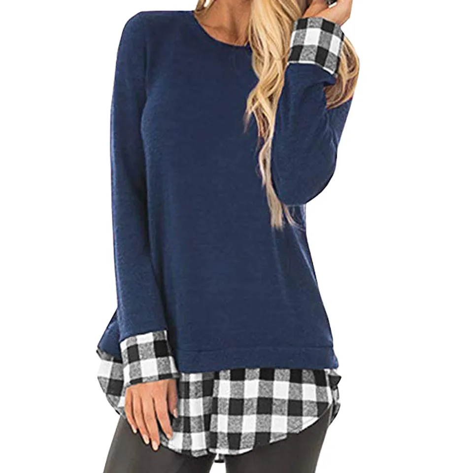 blusas combinadas con estampados