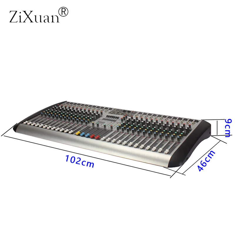 HX2402 Новый профессиональный аудио DJ миксер 24 канала Эквалайзер микшерный пульт