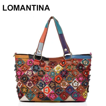 

HOT!!!2020 Floral Handbag Vintage Fashion Famous Designer Brand Bags Women Leather Handbags Ladies Hand Bags