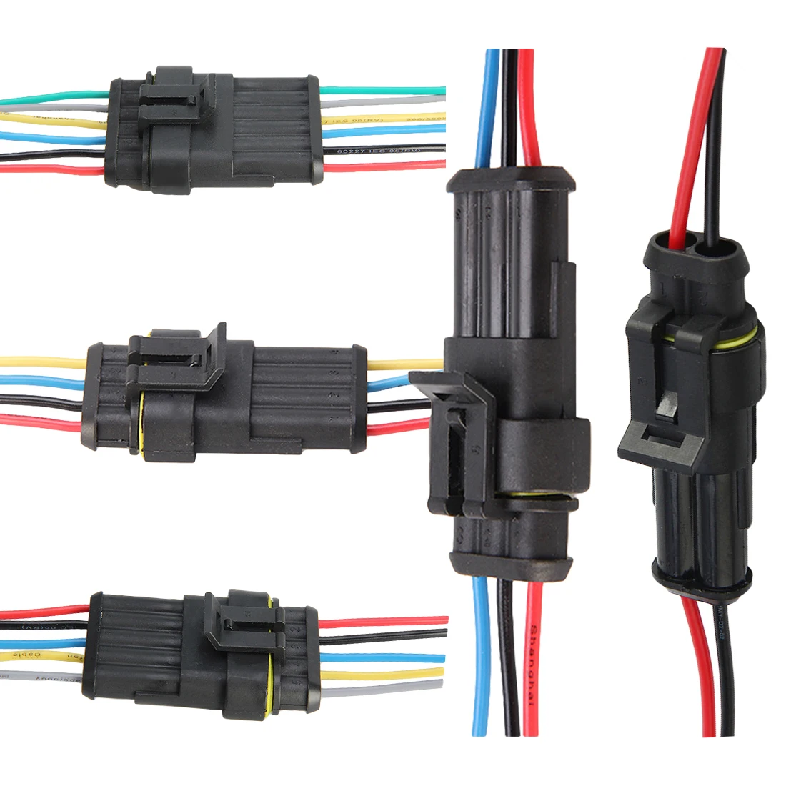 Auto Wire Connector 2 3 4 5 6 Way 2p 3p 4p 5p Auto