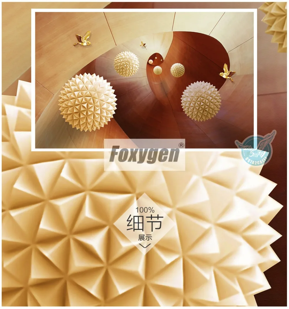 Customzied NON-WOVEN Wallpaper mural with kinds of nice 3D flowers animalsForest abstract landscapes cities designs designs and patterns  (234)