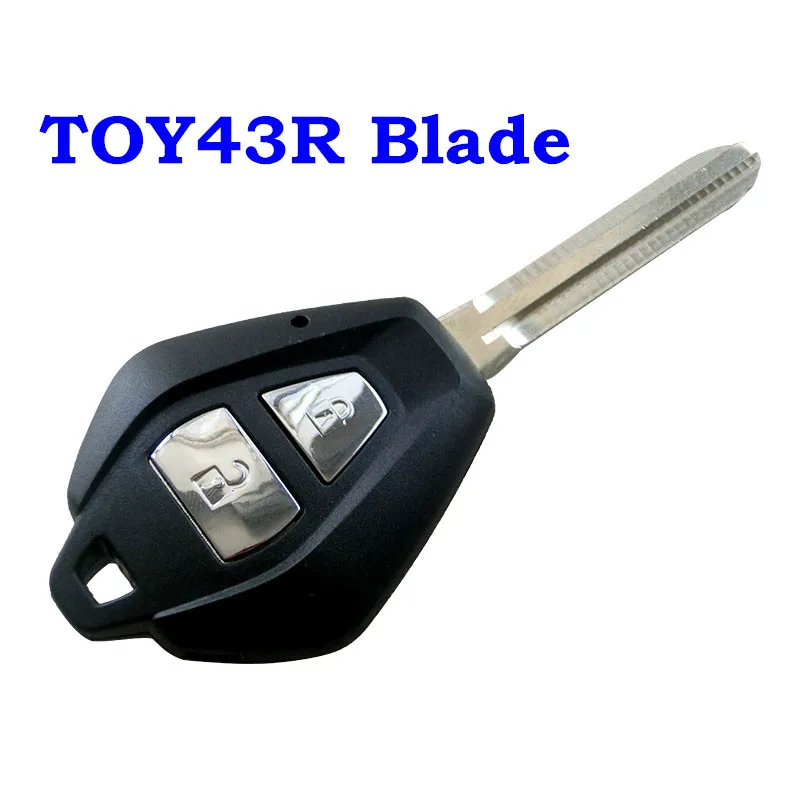 

Car Remote Key Shell Fob Case Fit For Isuzu 2 button Blank Key Cover Replacement High Quality