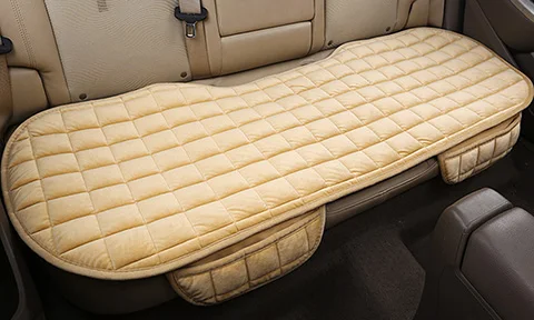 Теплая подушка для сиденья автомобиля, Роскошный чехол для сиденья водителя, чехлы для автомобиля, OCC-SC - Название цвета: 1 back seat