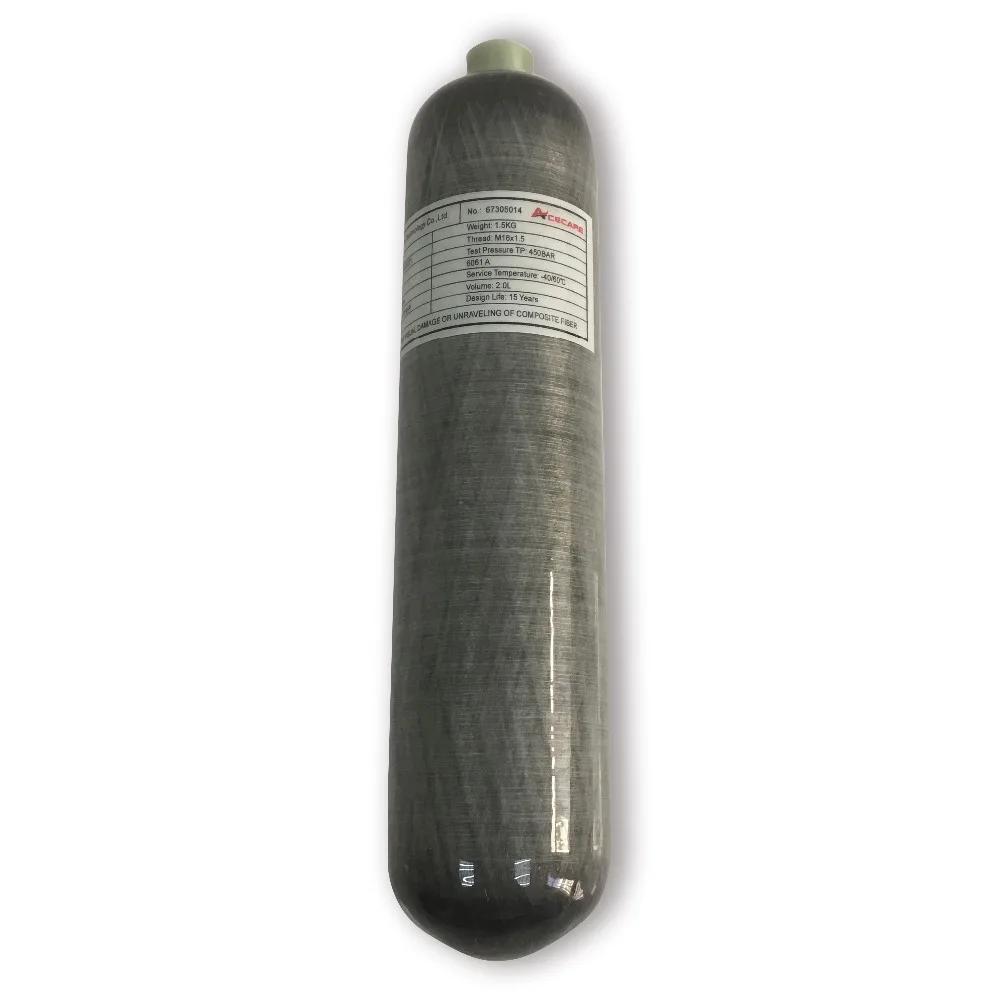 ACECARE hpa tank hunting pcp condor airsoft cylinder 2L CE 4500psi m18*1.5 for soda stream paintball air gun AC102 | Безопасность и