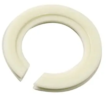 6 x Plastic Reducer continental to UK reducing ring washer for lampshade adaptor 