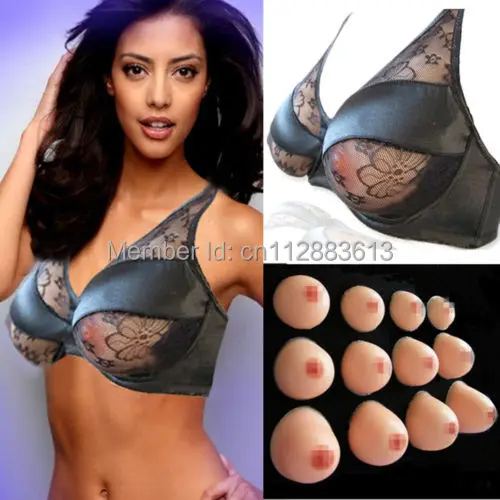 E CUP/SIZE8/1200g/pair /fit 36DD/38D/40C/42B/44A /Silicone Breast