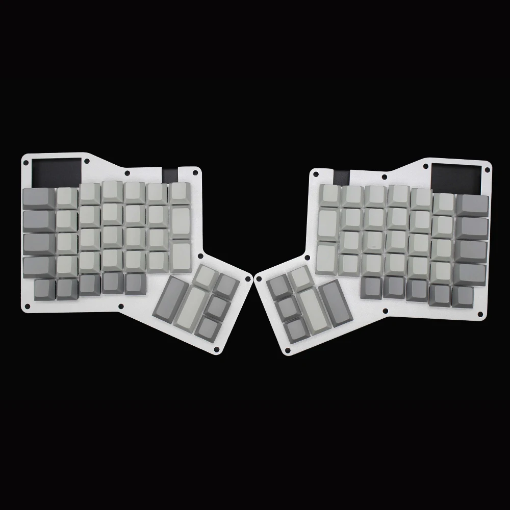 YMDK Вишневый профиль толстый PBT пустой Ergodox Keycap Набор для Ergo Ergodox клавиатура