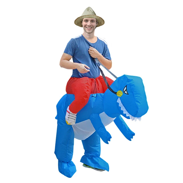 Purim Holiday Carnival Costume Women Men Dinosaur Inflatable Costumes Dino Funny Party Animal Cosplay Halloween Costume for Kids -