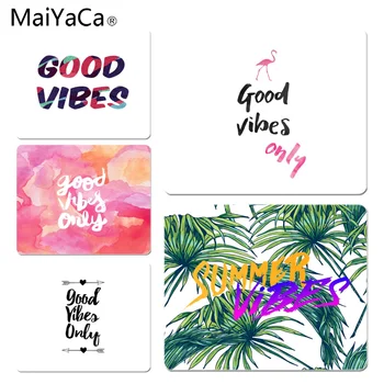 

MaiYaCa Funny Good Vibes DIY Design Pattern Game mousepad Size for 18x22cm 25x29cm Small Mousepad