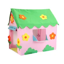 Kids Tent Toy Folding Portable Play Game House Girls Princess Indoor Outdoor Castle Game Play Ball Pit Pool Playhouse For Child