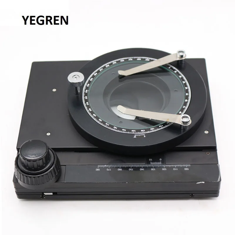 X-Y-Z Fine-tuning Working Stage Rotatable Microscope Universal Platform with Scale X-Y-Z Movement Stage for PCB Inspection