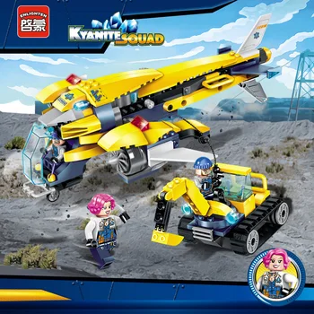 

City Educational Building Blocks Toys For Children Gifts Transport Aircraft Engineering Vehicle