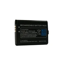 2000mAh 3,7 V аккумуляторная батарея для nintendo 3DS литий-ионная батарея с набором инструментов
