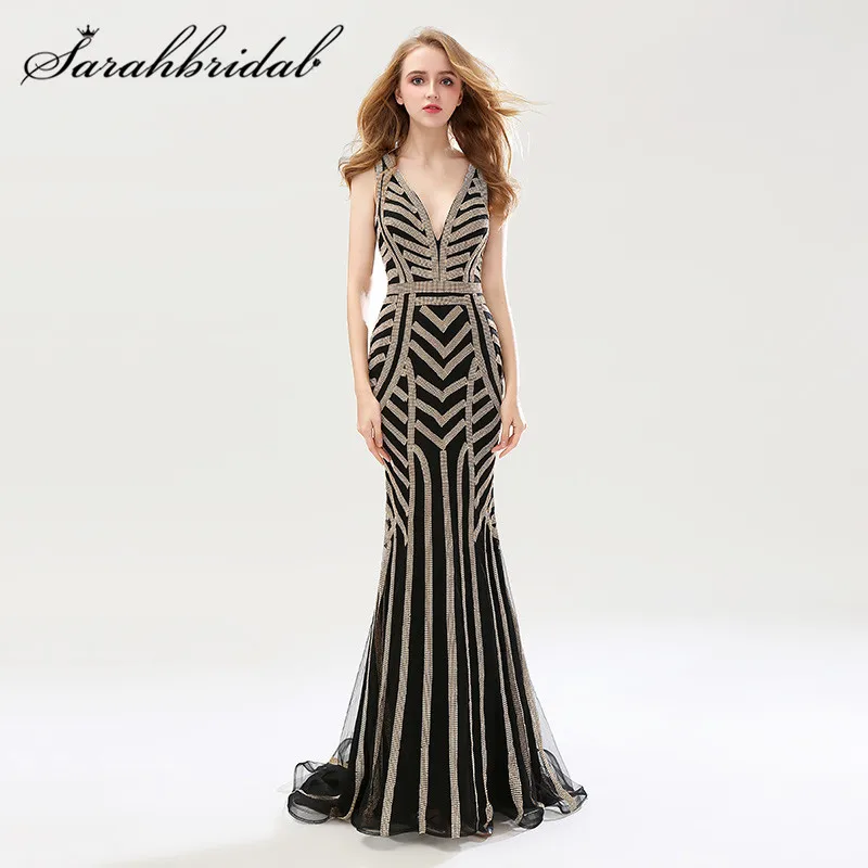 Mermaid Formal Evening Dresses Long Sexy V Neck Cap Sleeves Stunning Beading Crystals Backless Prom Party Gowns CC476 Mermaid Formal Evening Dresses Long Sexy V Neck Cap Sleeves Stunning Beading Crystals Backless Prom Party Gowns CC476