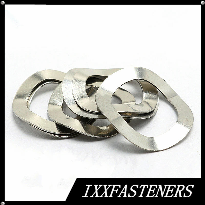 100PCS M3 M4 M5 M6 M8 M10 M12 DIN137B 304 Stainless Steel Curved Lock