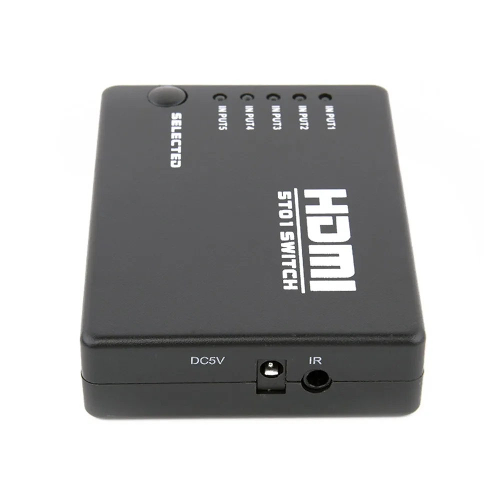 5 Порты и разъёмы HDMI Splitter HD HDMI к HDMI 1080 P 5 в 1 из совместимый для HD-DVD, SKY-STB, PS3, Xbox 360 ТВ Кабель-адаптер