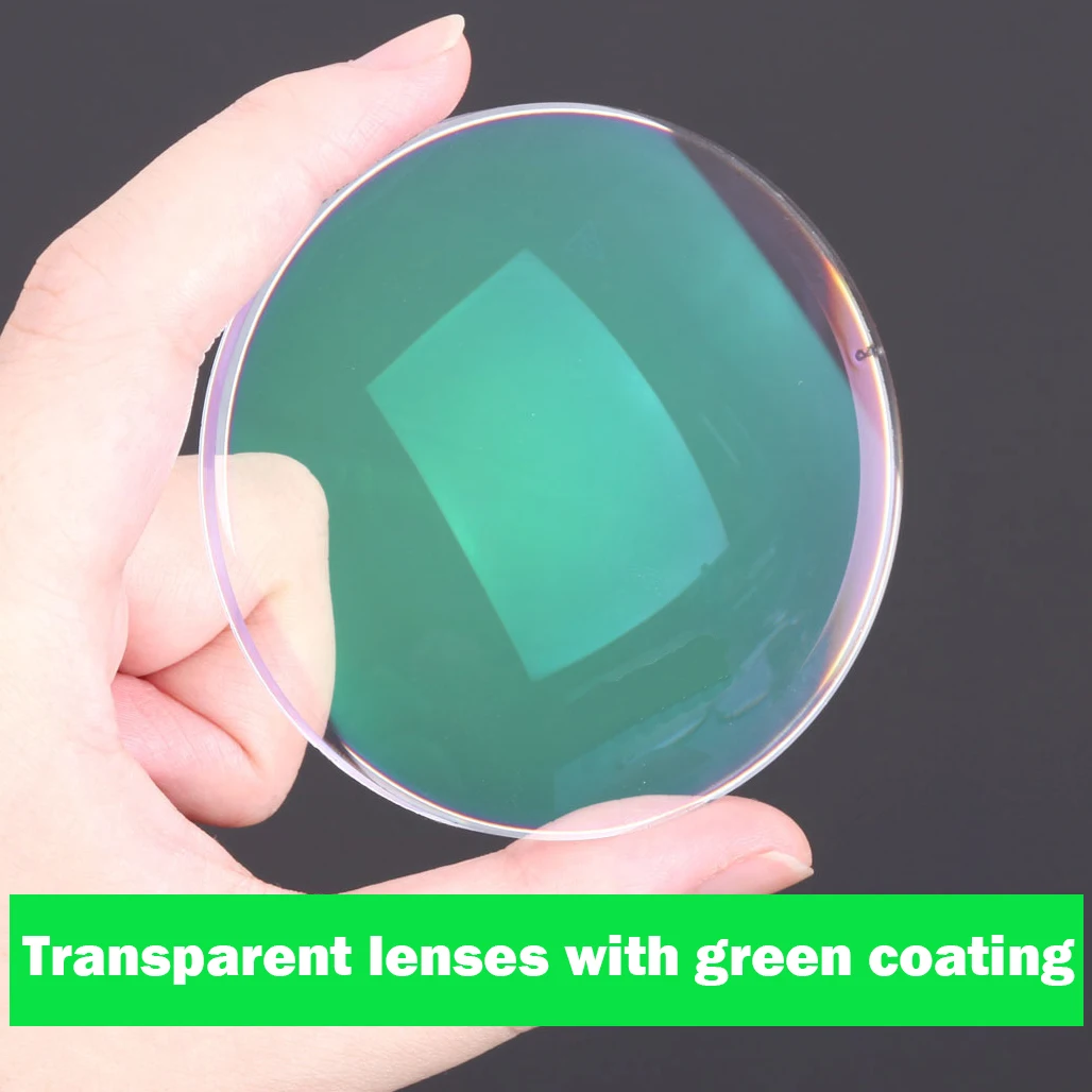 Comprar Lentes de prescripción lentes de resina gafas asféricas para miopía hipermeía presbicia lentes de gafas con recubrimiento verde