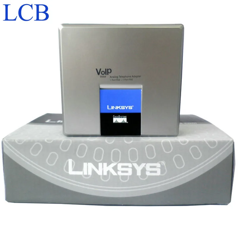 wholesale 50pcs lot Linksys Unlocked SPA3000 VoIP Phone adapter FXS FXO VoIP Gateway font b Server