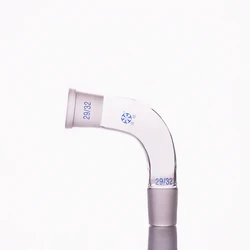 105 degree elbow,Female 29/32,Male 29/32,Standard mouth receiving tube,Frosted tail