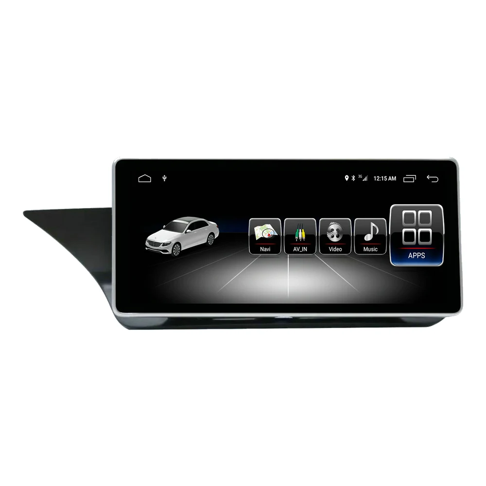 Koason 10 25 &quotIPS ЖК монитор с сенсорным экраном Android8.1 Автомобильный GPS Мультимедийный