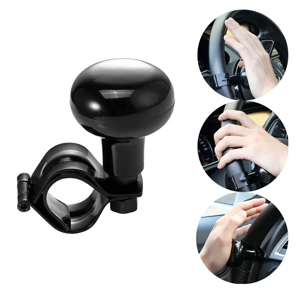 

Knob Power Car Steering Wheel Cover 360 Degree Rotating Ball For Knob Convenience Practical Durable Steering Wheel Spinner Knob