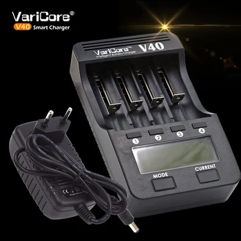 

2017 New VariCore V40 LCD battery charger 3.7V 18650 26650 18500 16340 14500 18350 lithium battery 1.2V AA / AAA NiMH batteries