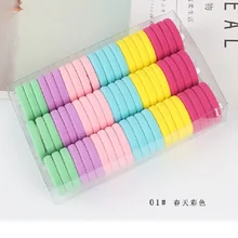 

66pcs/Set 3cm Hair Accessories Kids Scrunchy Elastic Hair Bands Girls Headband Decorations Ties Acessorios For Hair