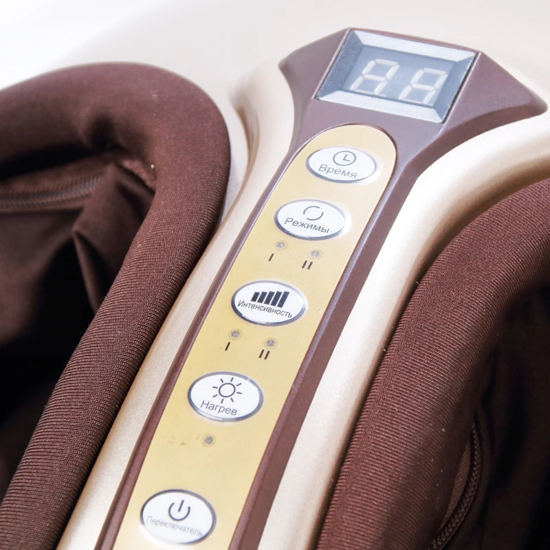 220 V Electric Antistress 3D Shiatsu amasado aire presión pie masajeador infrarrojo del cuidado calefacción y terapia EU enchufe - 2