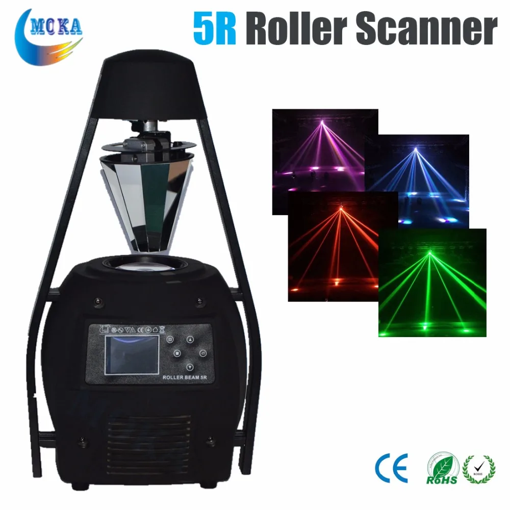 

5R Roller Scan Beam Moving head Light 200w Led Stage Bar KTV Working Light 14 Colors Plus Open Show Equipment