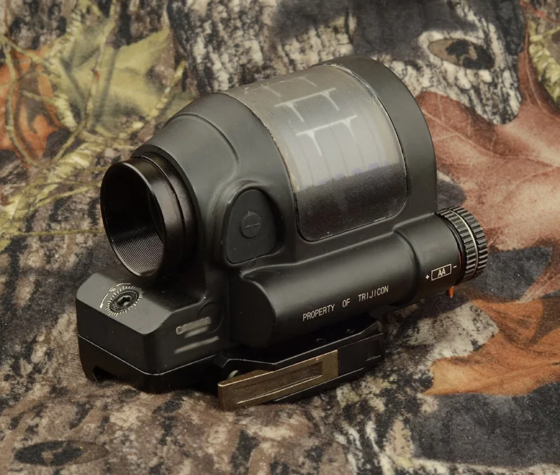 Тактический солнечной энергии trijicon srs стиль 1x Красный точка зрения прицел с qd picatinny weaver rail База крепление M2316