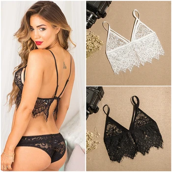 

Sexy Women Summer Tops Spaghetti Strap Ladies Camisole Lace Bralette Clubwear