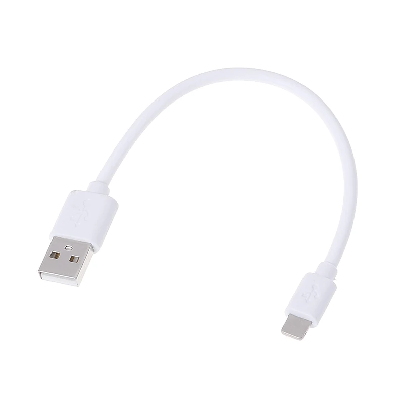 Короткий 20 см Micro USB/для Iphone кабель быстрой зарядки Дата-кабель для зарядки шнур - Цвет: for iphone