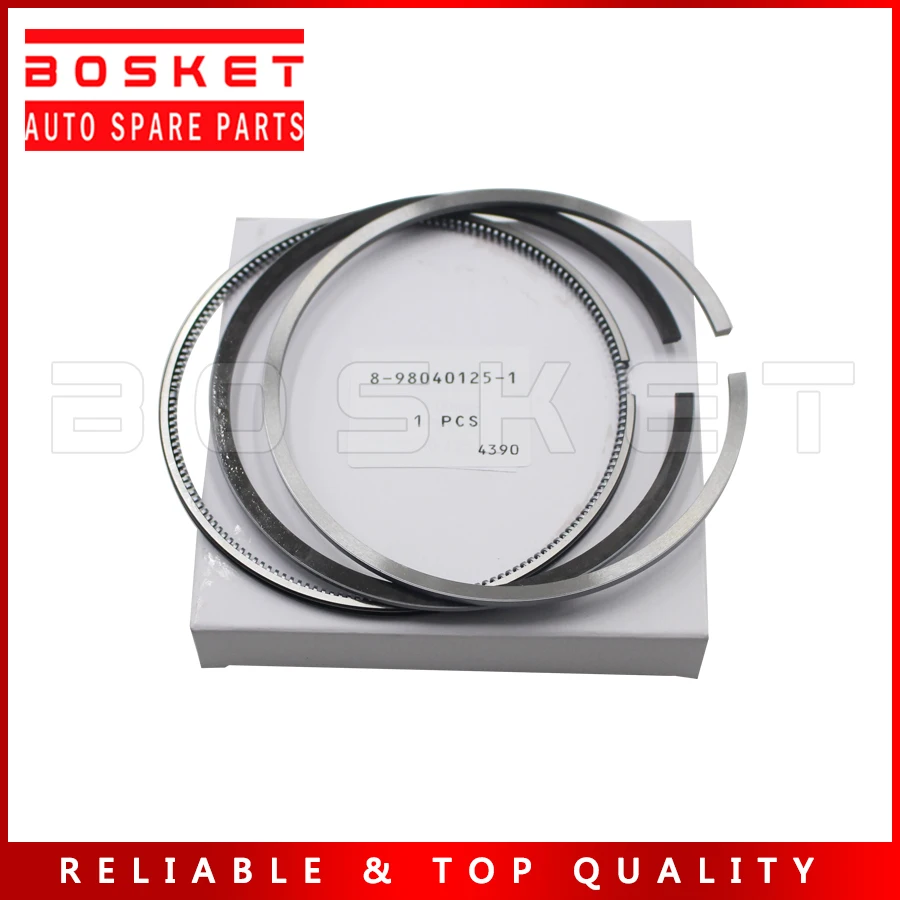 8980401250 8-98040125-0 Standard Piston Ring Set For ISUZU 4HK1 6HK1 Engine 1
