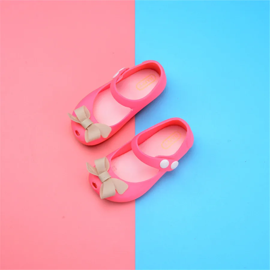 

Summer girls sandals bow children's beach shoes girls princess shoes